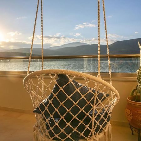 Boho Beach House In Itea-Delphi Esterno foto