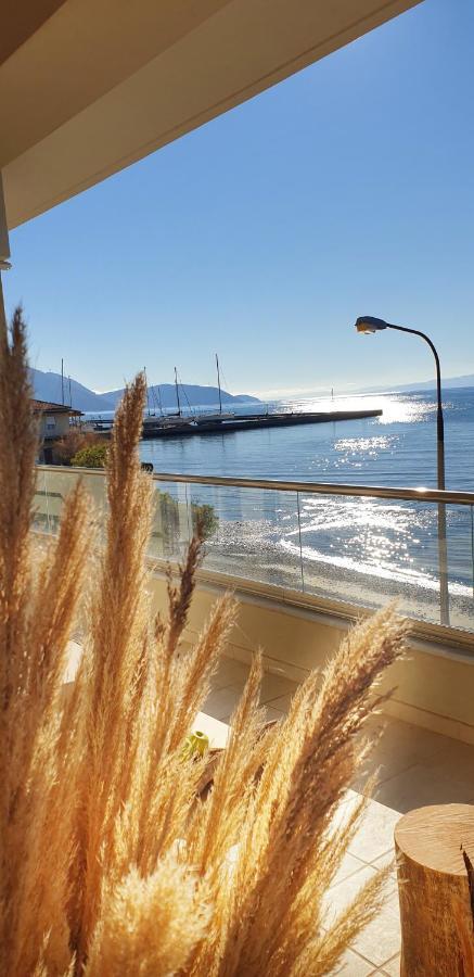 Boho Beach House In Itea-Delphi Esterno foto