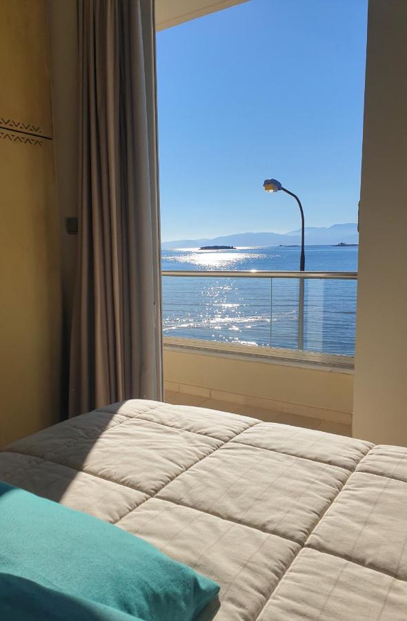 Boho Beach House In Itea-Delphi Esterno foto
