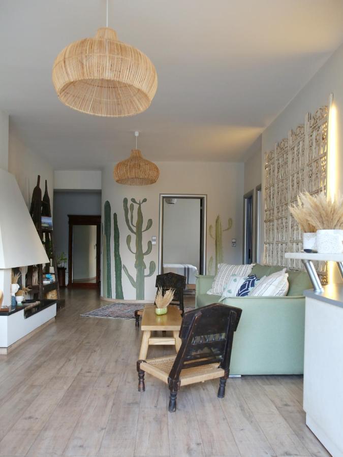 Boho Beach House In Itea-Delphi Esterno foto