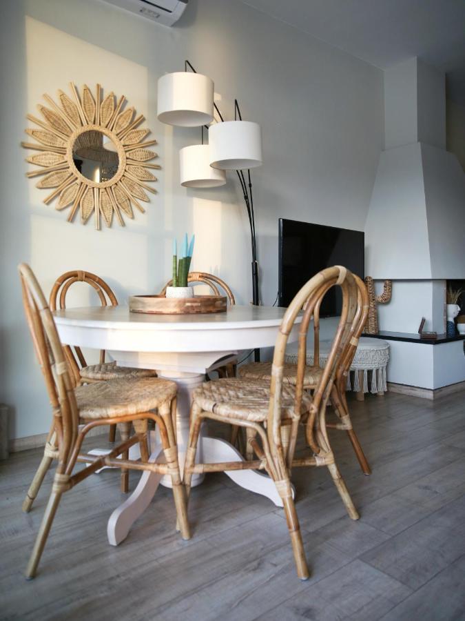 Boho Beach House In Itea-Delphi Esterno foto