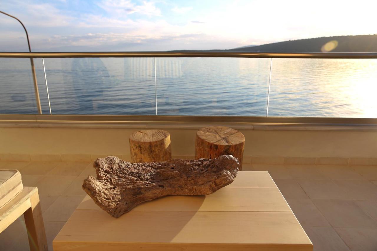 Boho Beach House In Itea-Delphi Esterno foto