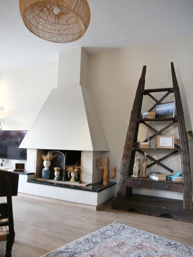Boho Beach House In Itea-Delphi Esterno foto