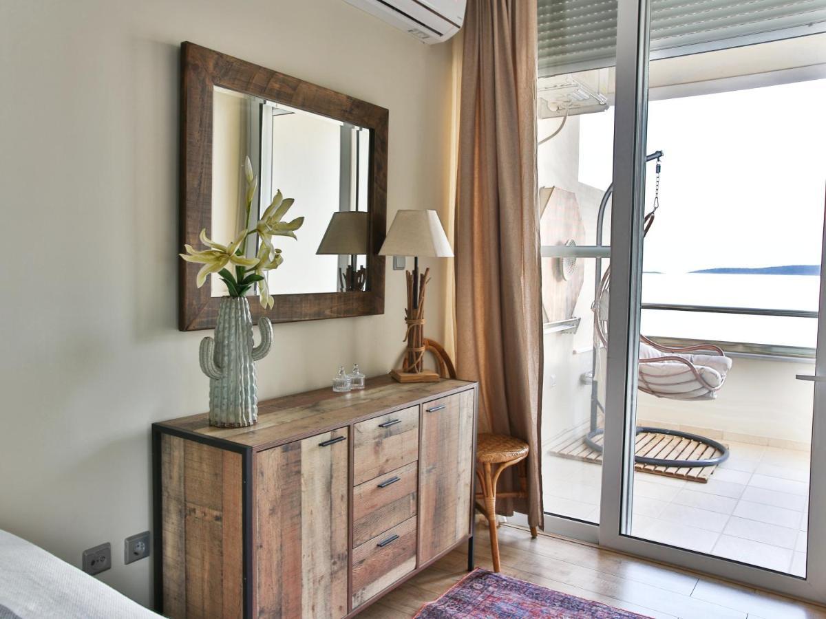 Boho Beach House In Itea-Delphi Esterno foto