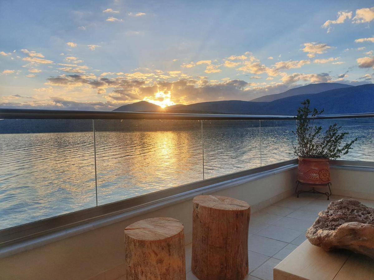 Boho Beach House In Itea-Delphi Esterno foto